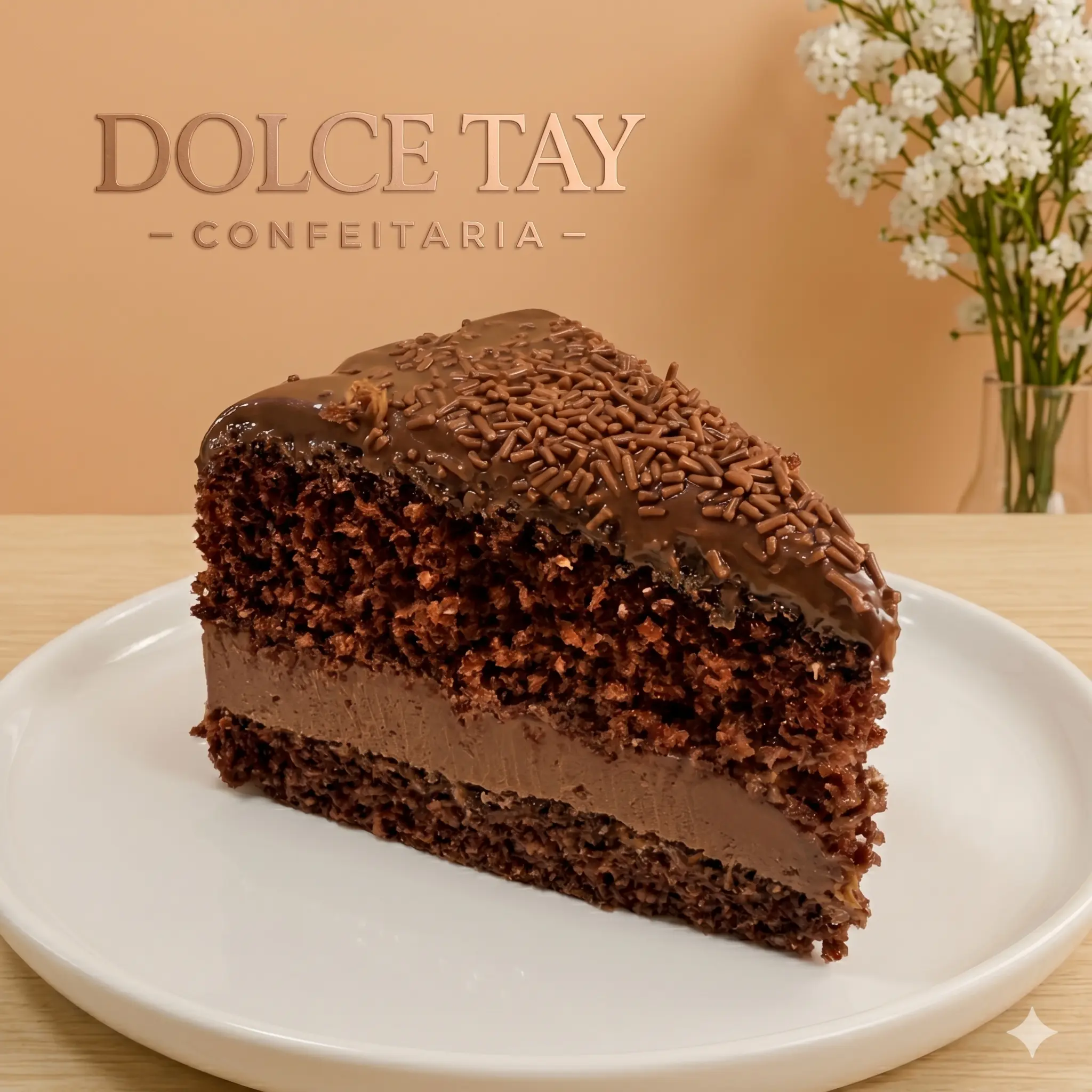 Bolo artesanal Dolce Tay
